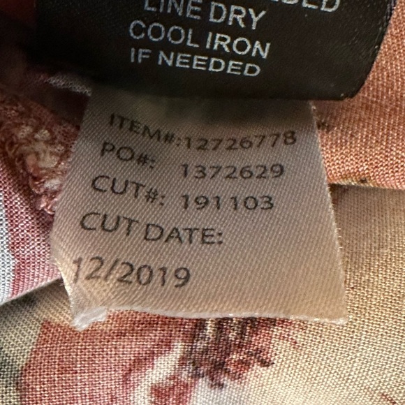 Torrid Dusty Pink Floral Hi Lo Challis Babydoll Tank 00 Med Large 10 Boho Retro - Picture 9 of 10